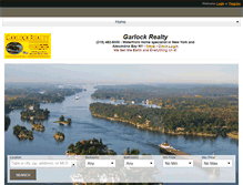Tablet Screenshot of garlockrealty.com